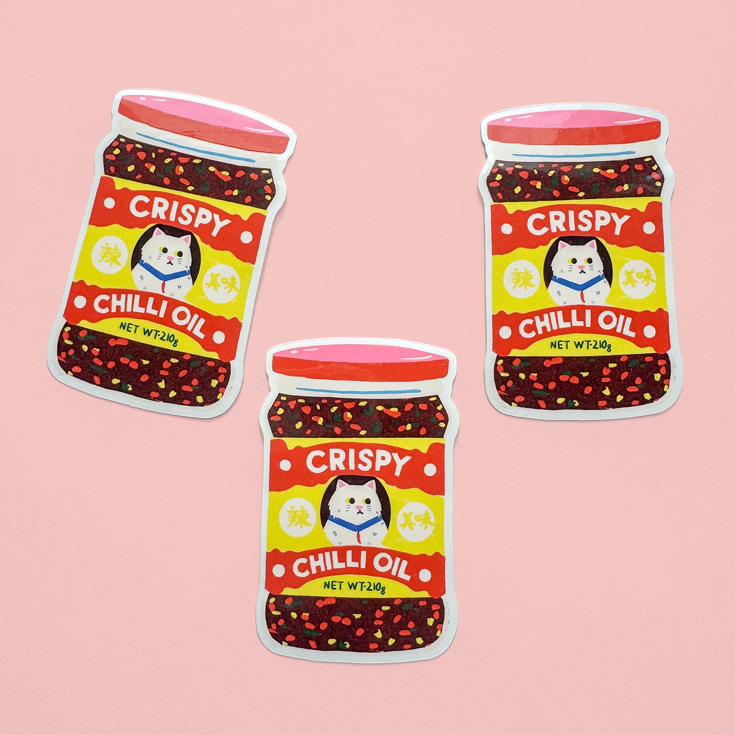 Crispy Chilli Oil Sticker