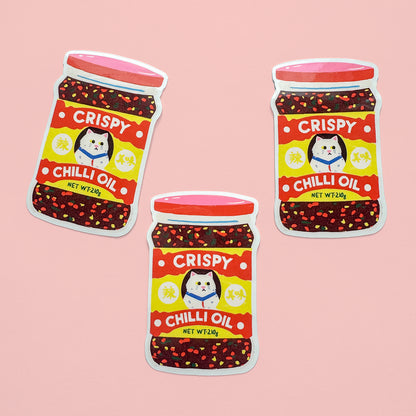 Crispy Chilli Oil Sticker