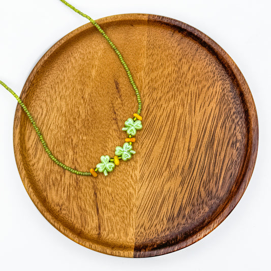 Clover Bead Necklace