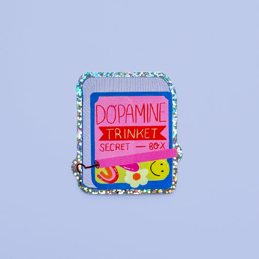 Dopamine Trinket Box Sticker