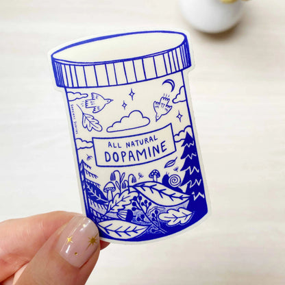 Dopamine Vinyl Sticker