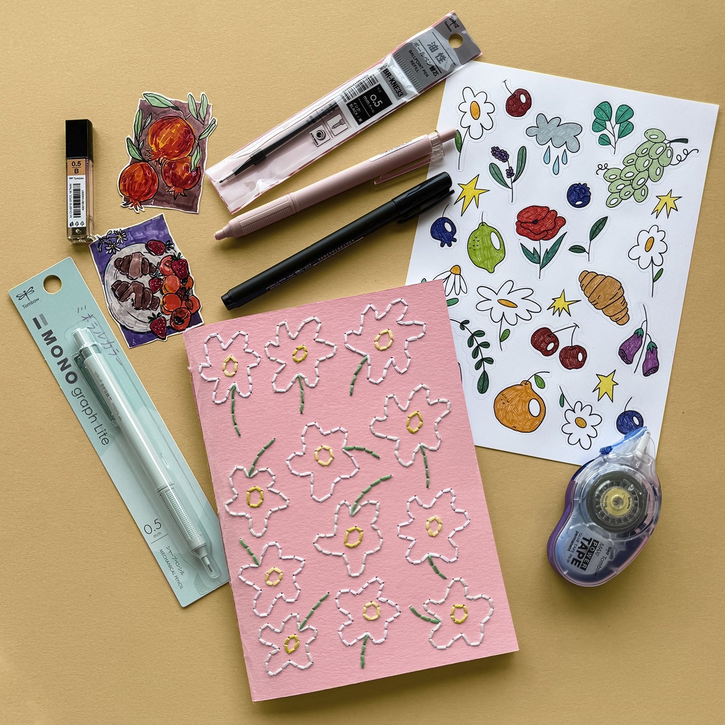 Journaling Set - Lots Of Daisies I