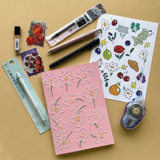Journaling Set - Lots Of Daisies I