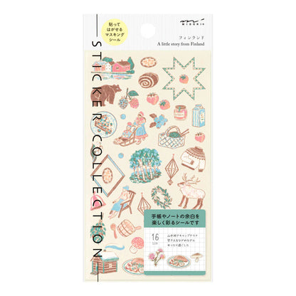 Finnish Motifs Sticker