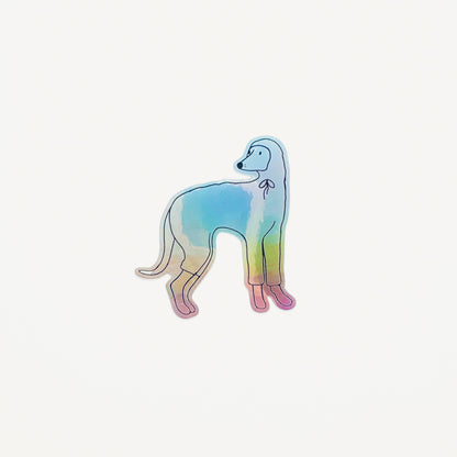 Whippet Sticker