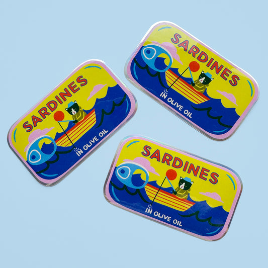 Sardine tin Sticker