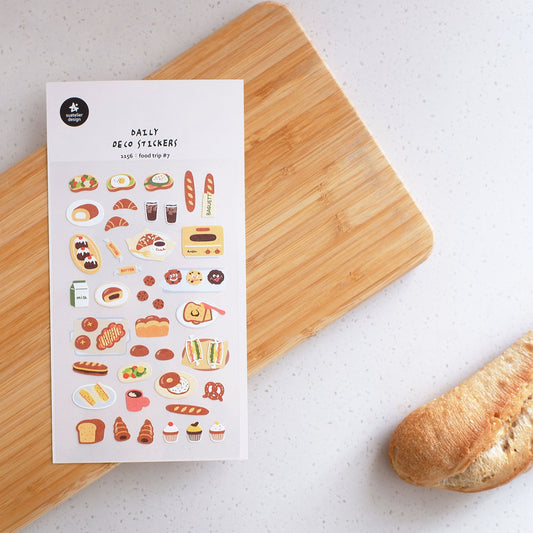 Deco Stickers - Food Trip #7