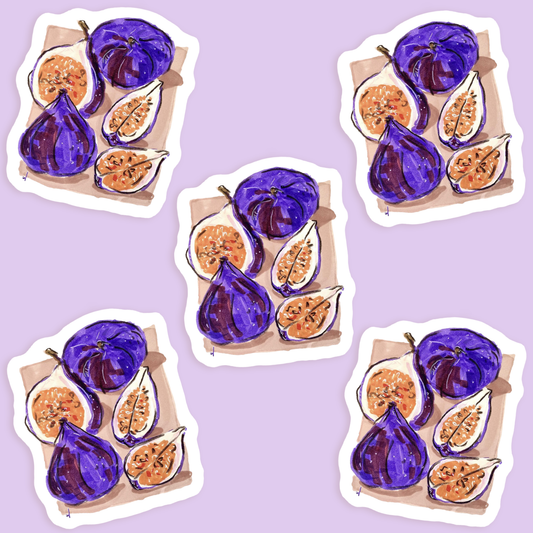 Fig Vinyl Sticker