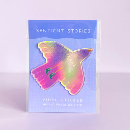 Birdy Boots Vinyl Sticker