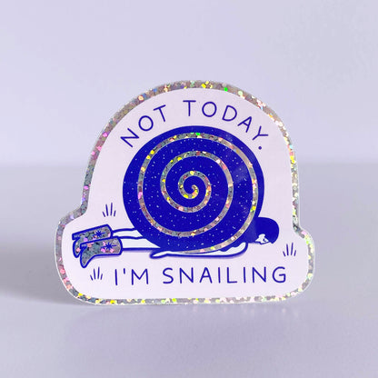 Snailing Vinyl Glitter Sticker