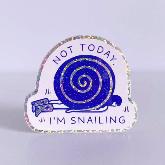 Snailing Vinyl Glitter Sticker