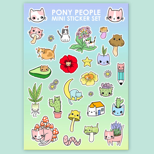 Kitty Party Sticker Sheet