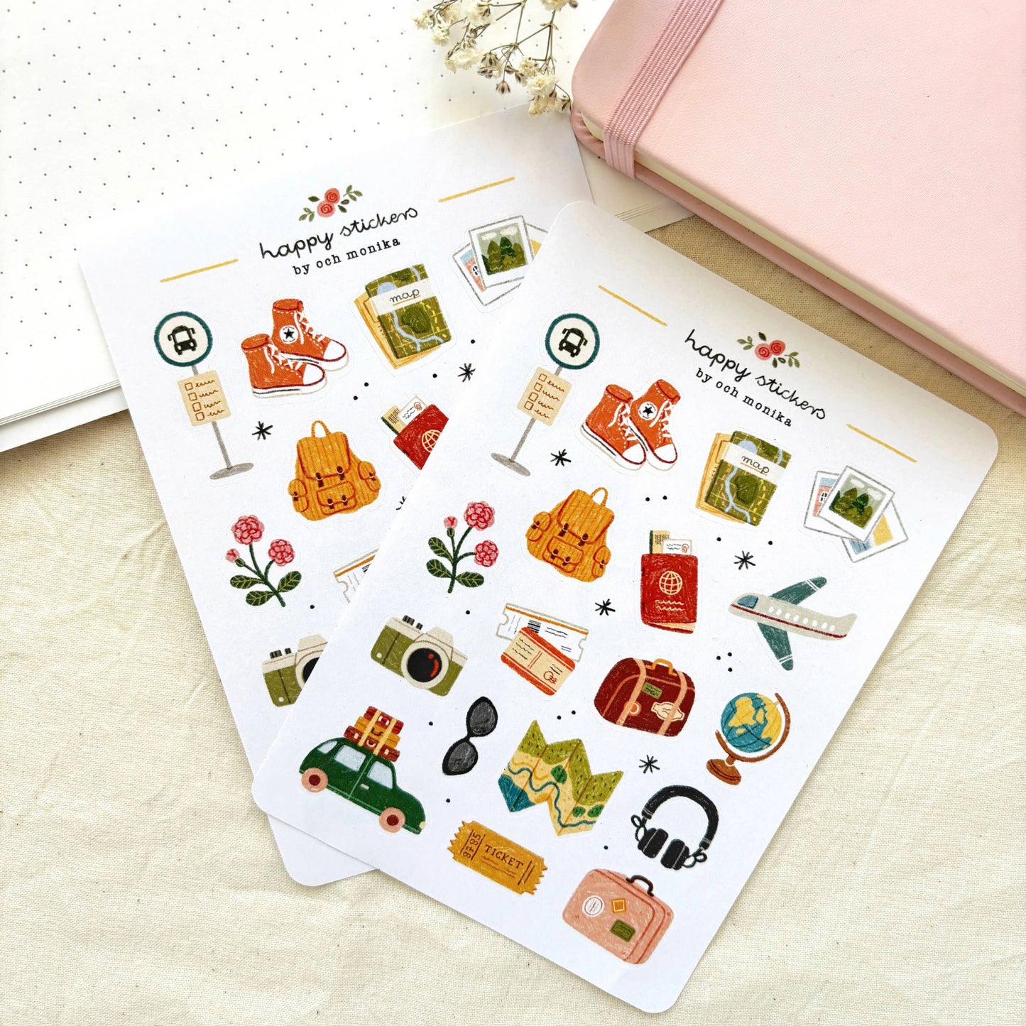 Traveler - Sticker Sheet