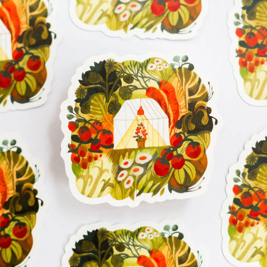 Greenhouse Vinyl Sticker