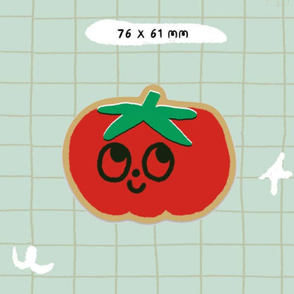 Tomato vinyl sticker