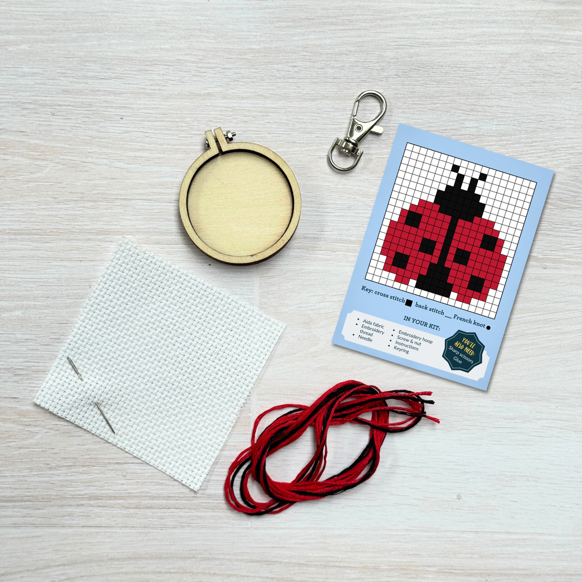 You're Spot-Tacular! Mini Matchbox Cross Stitch Kit