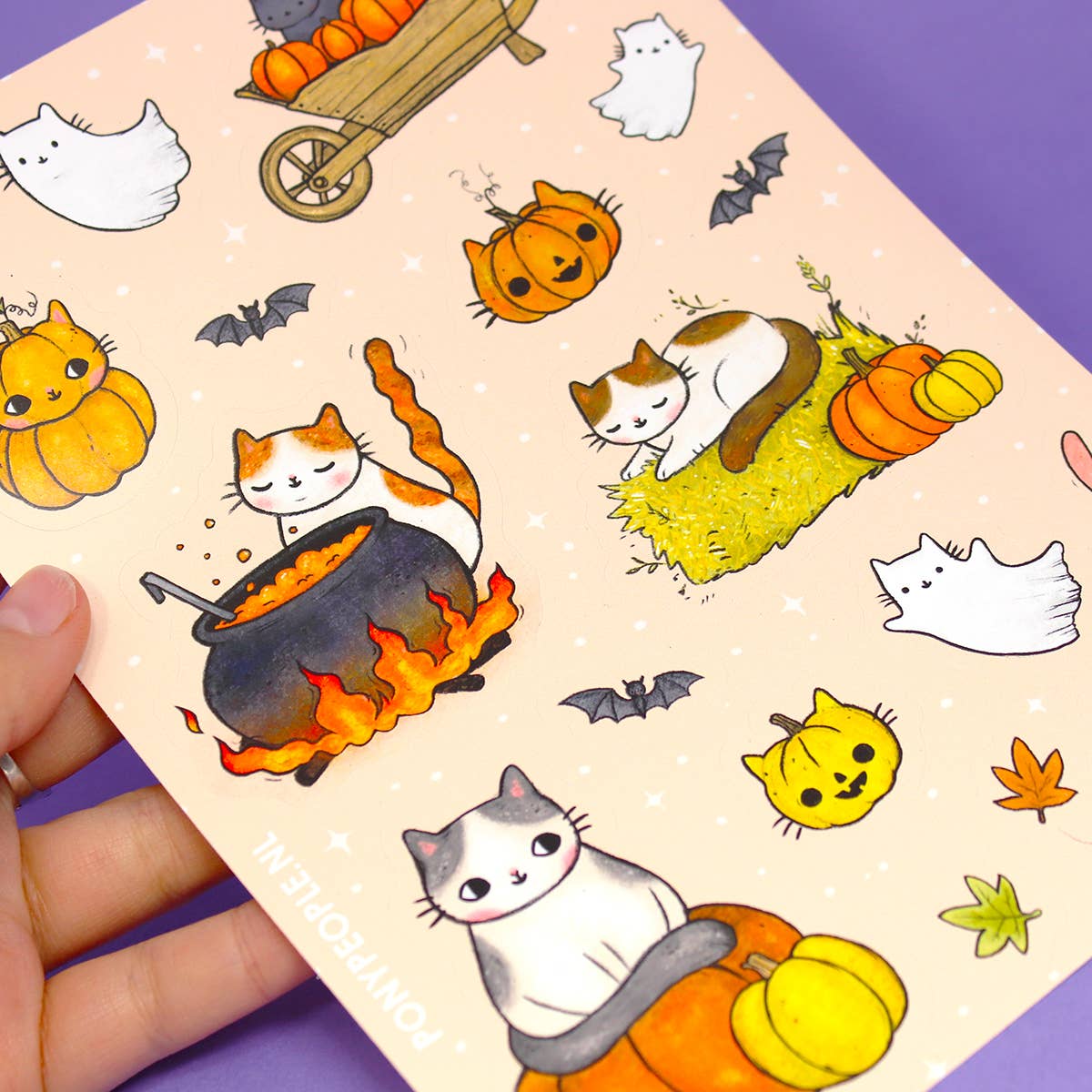 Pumpkin Patch Sticker Sheet