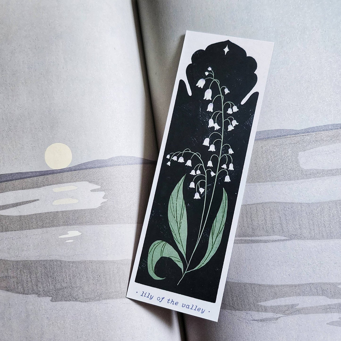 May Birth Flower - Lily of the Valley Bookmark