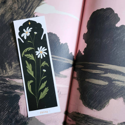 April Birth flower - Daisy Bookmark