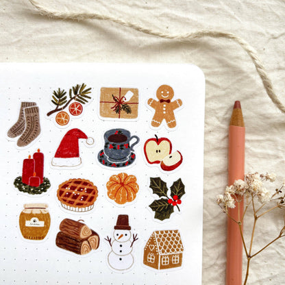 Warm Wishes - Sticker Sheet