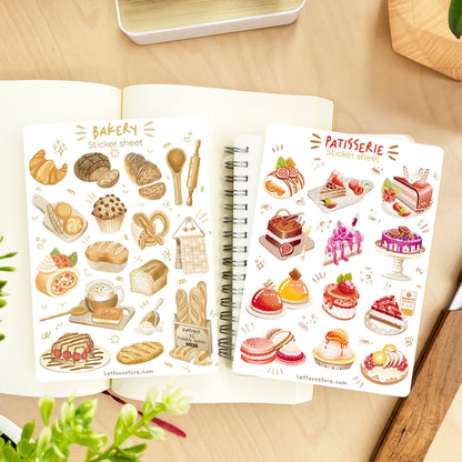 Sticker Sheet - Bakery