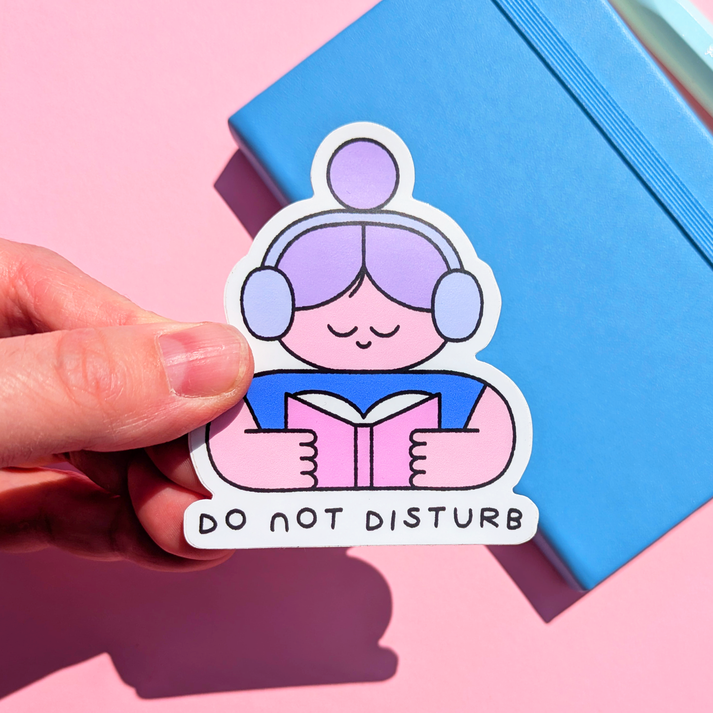 Do not disturb sticker