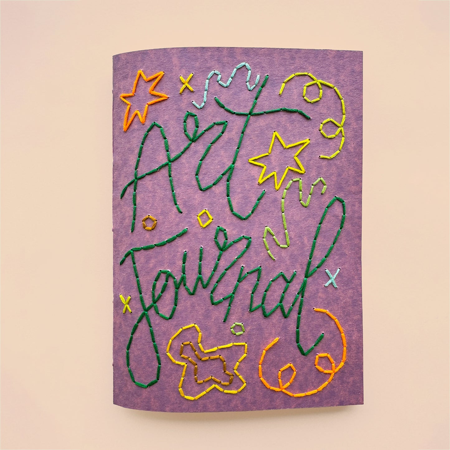 Art Journal embroidery notebook II