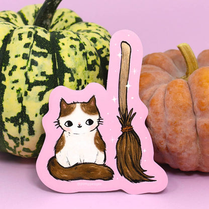 A Witch's Familiar Sticker
