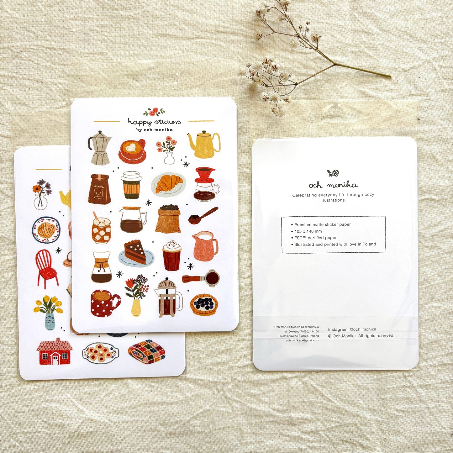 Dinner Time - Sticker Sheet