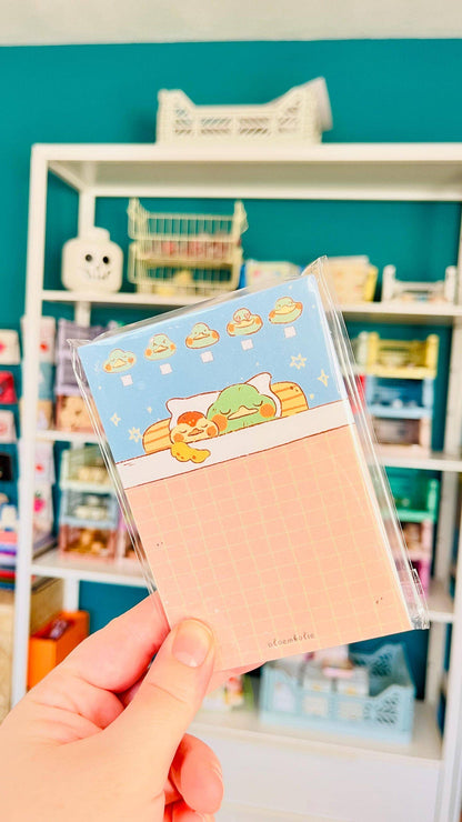 Sleepy Duck Memo Pad