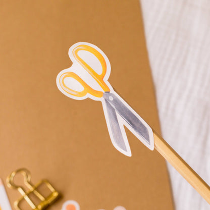 Knitting and Embroidery Sticker Sheet