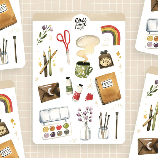 Creativity Sticker Sheet
