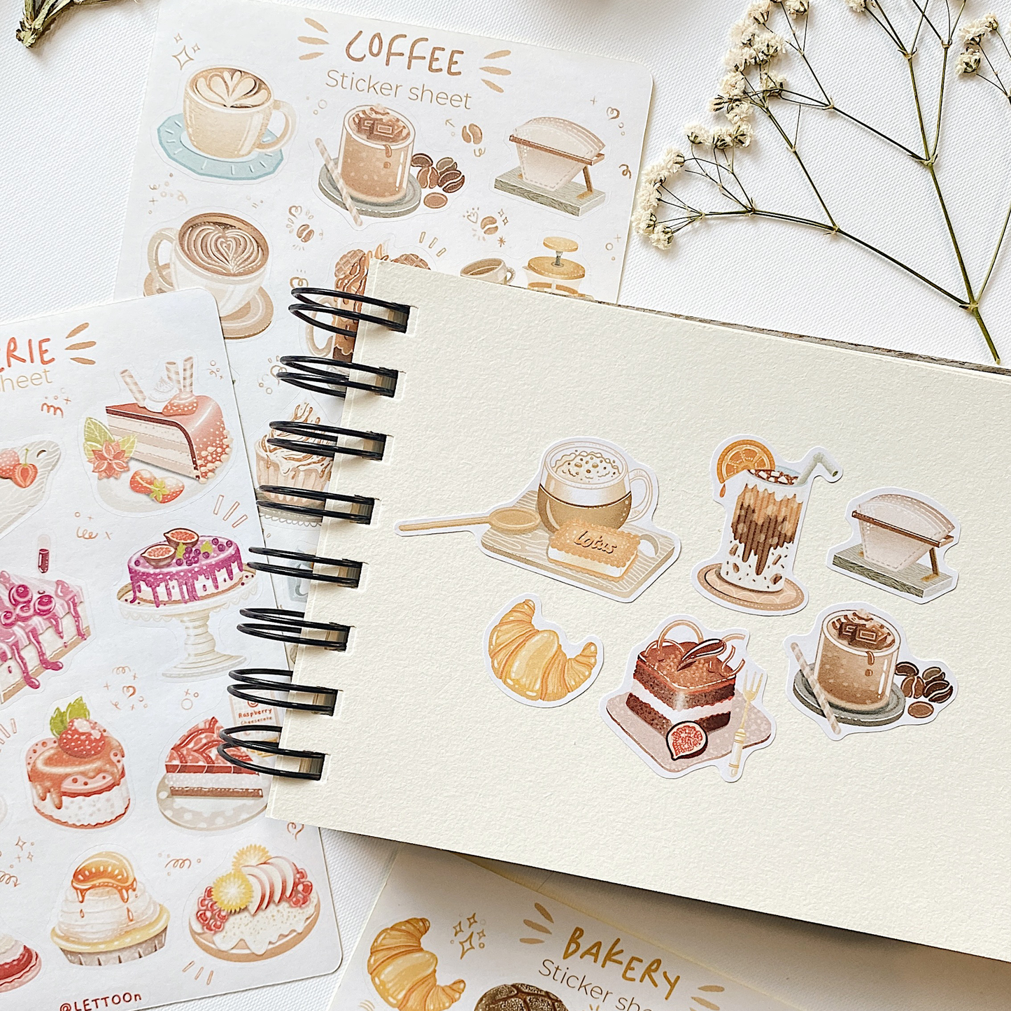 Sticker Sheet - Bakery