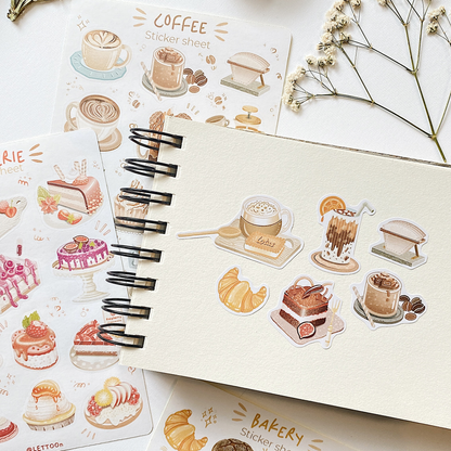 Sticker Sheet - Bakery