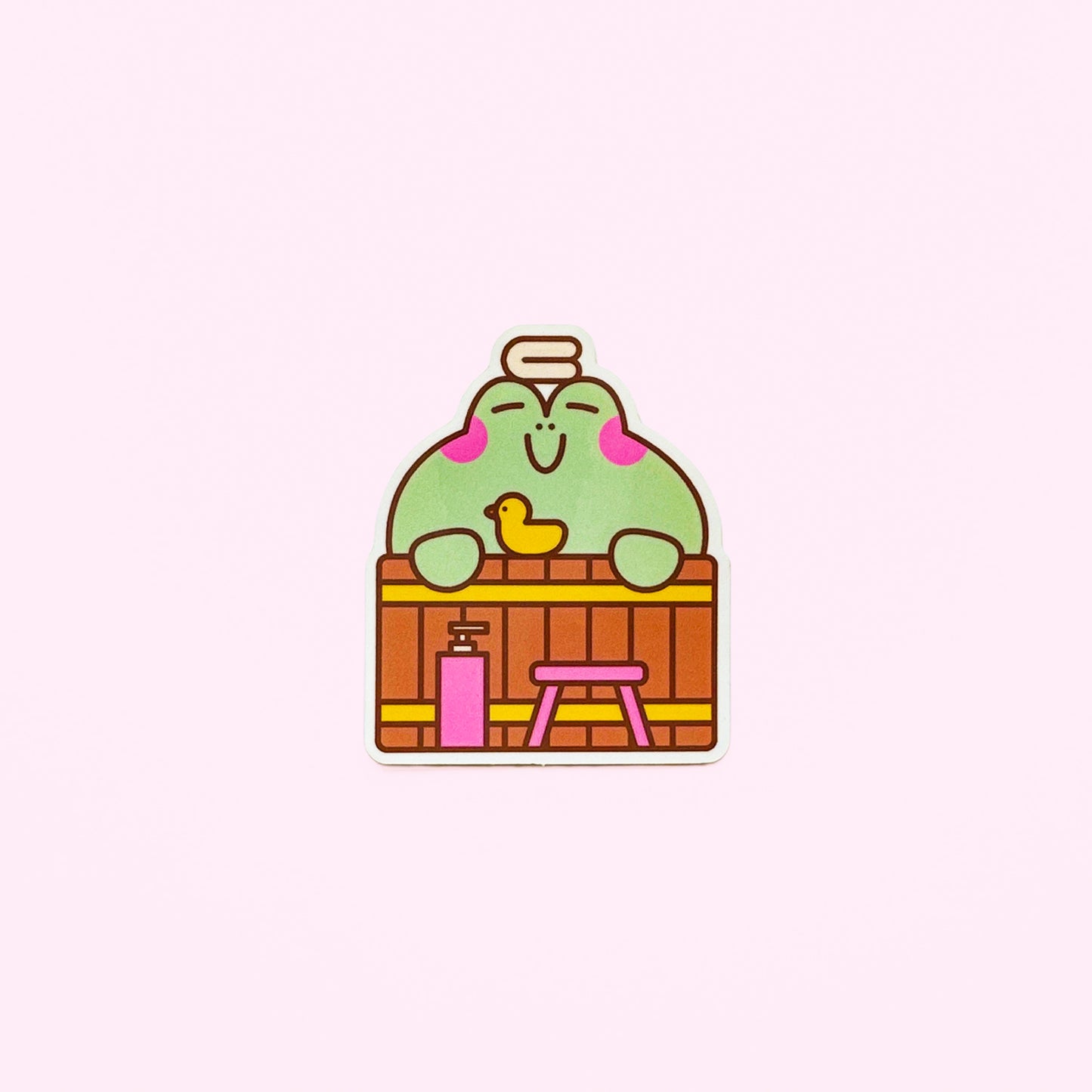 Bobby bath Sticker