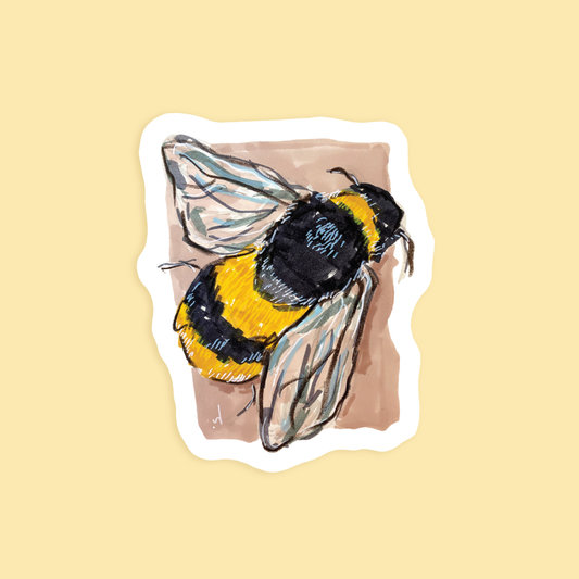Bee Vinyl Sticker