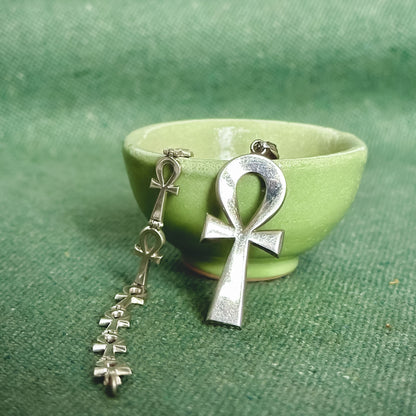 Big key of life pendant