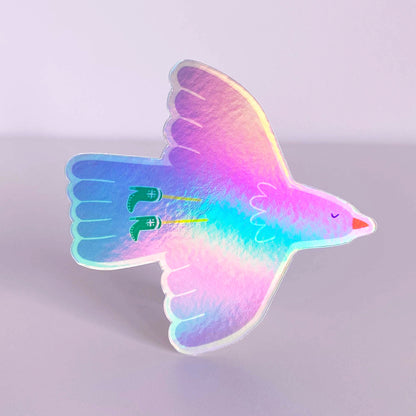 Birdy Boots Vinyl Sticker