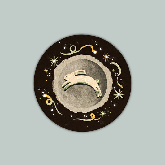 Moon Rabbit Sticker