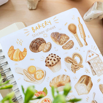 Sticker Sheet - Bakery