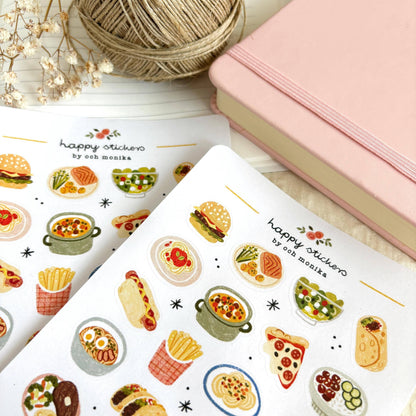 Dinner Time - Sticker Sheet