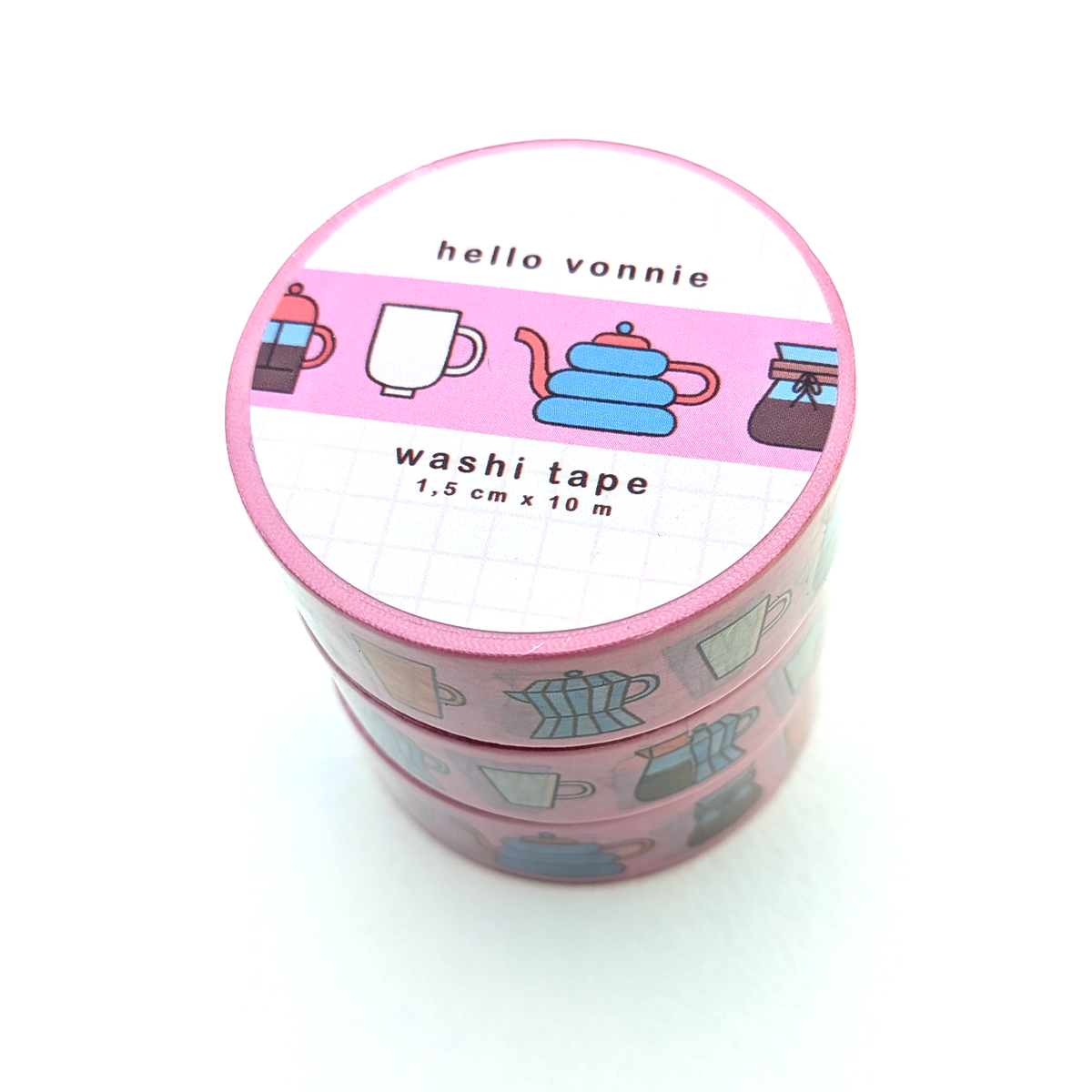 Coffee lover washi tape
