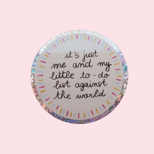 To Do List Sticker