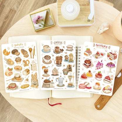 Sticker Sheet - Bakery