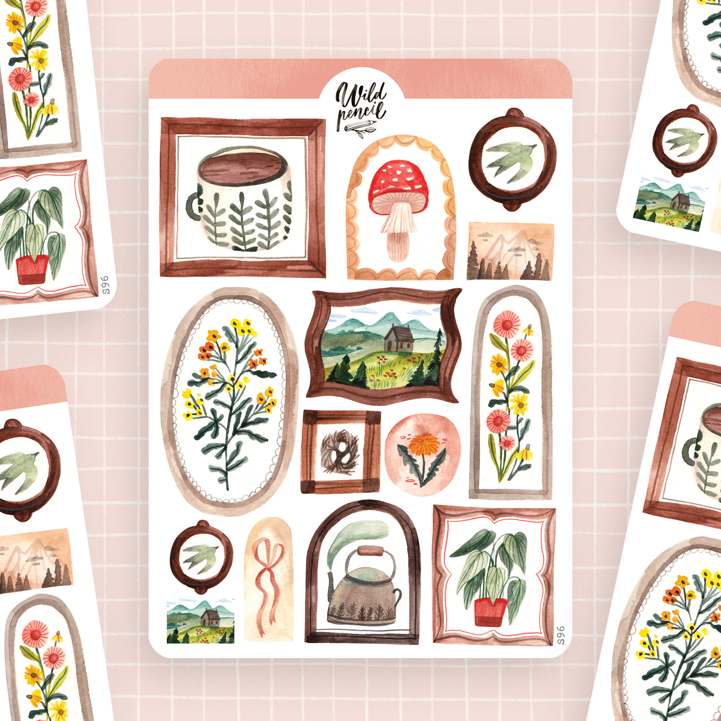 Frames Sticker Sheet