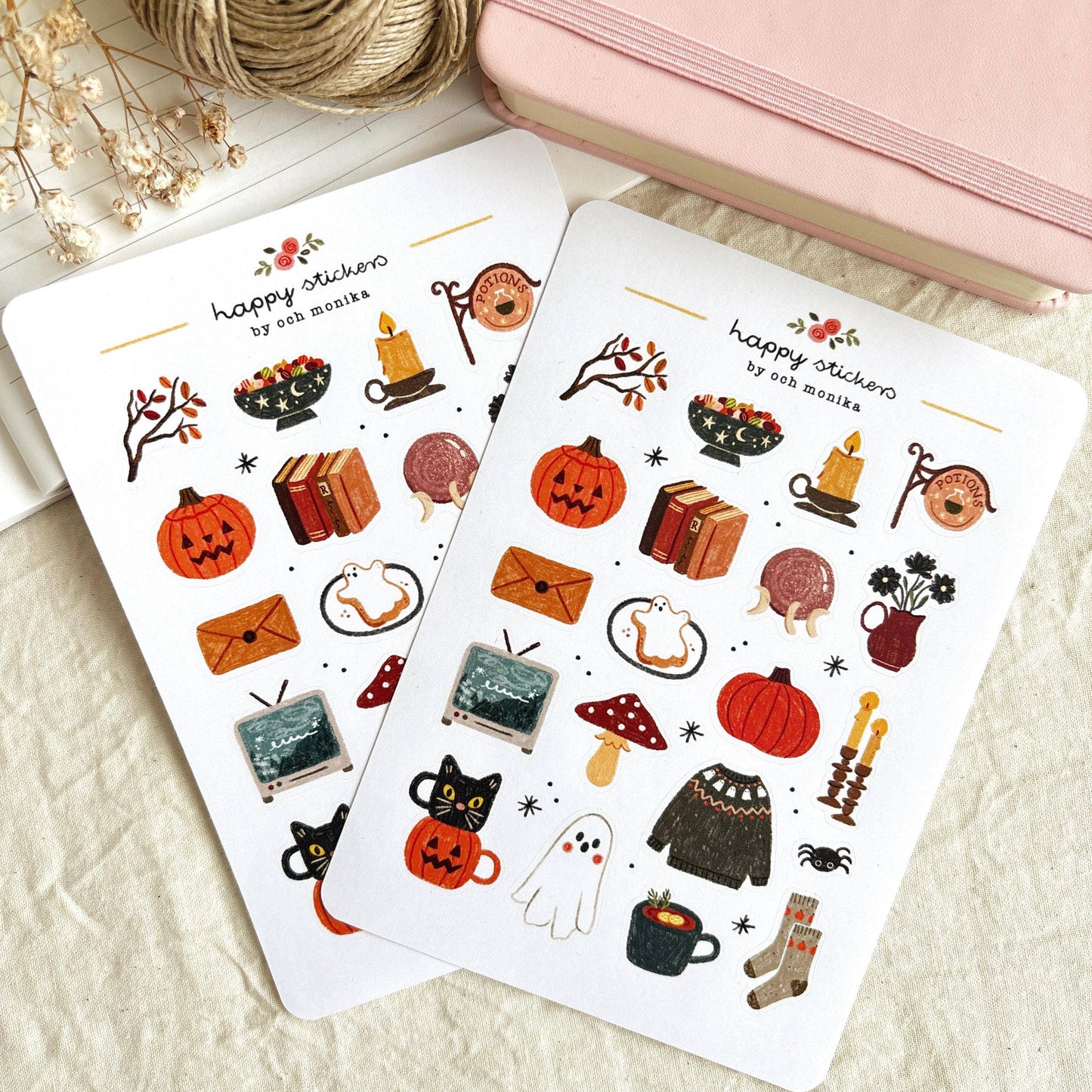 Spooky Halloween - Sticker Sheet