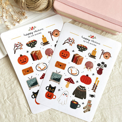 Spooky Halloween - Sticker Sheet