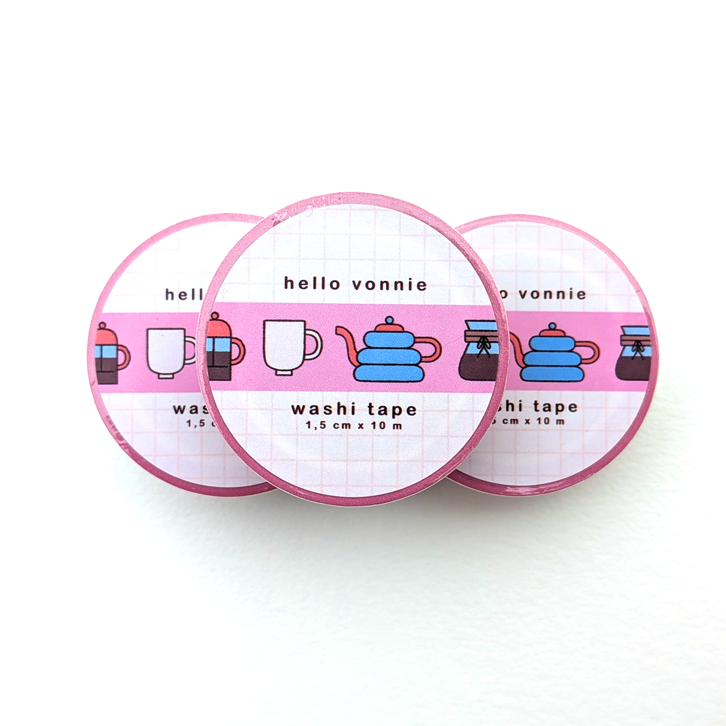 Coffee lover washi tape