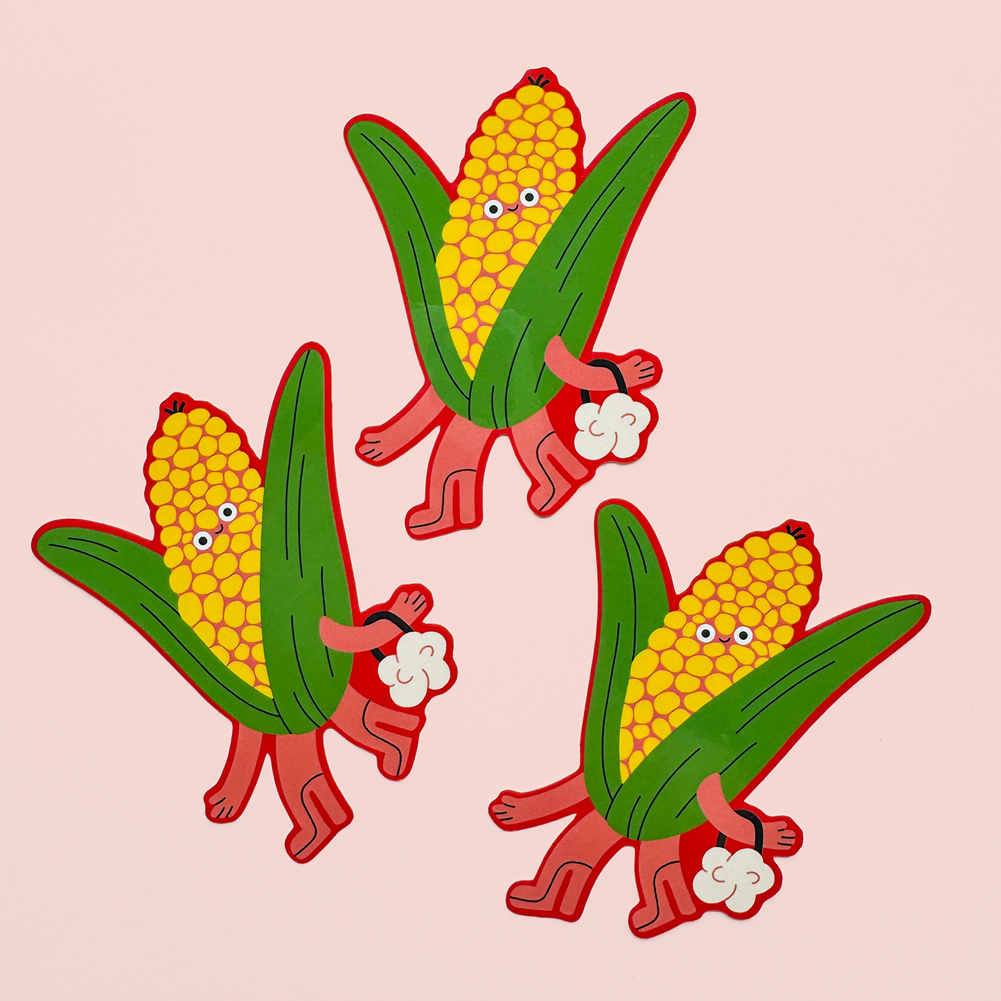 Corn Vinyl Sticker