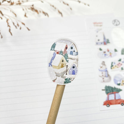 Sticker Sheet - Winter Village